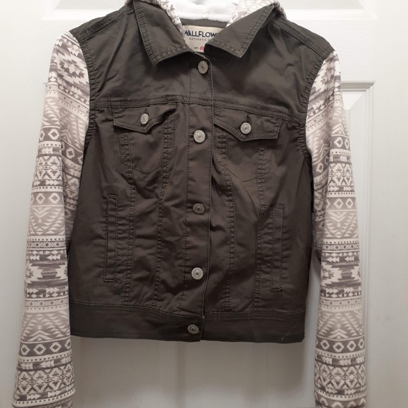 EUC Wallflower Jacket with Hood Womens - Picture 12 of 12